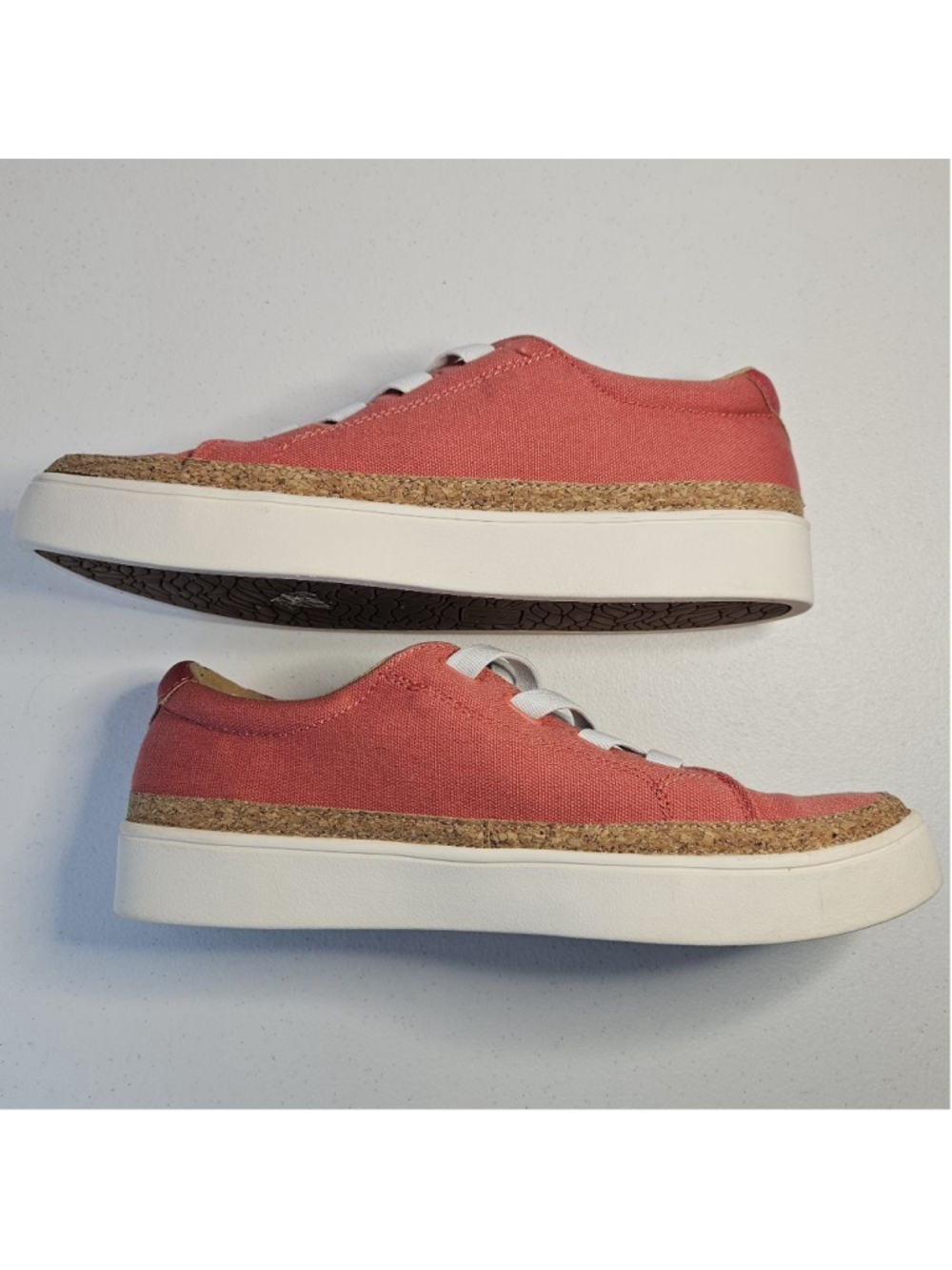 Revitalign Hermosa Red Canvas Slip On Sneakers Size 7.5 Orthotic Comfort Support - Picture 10 of 12